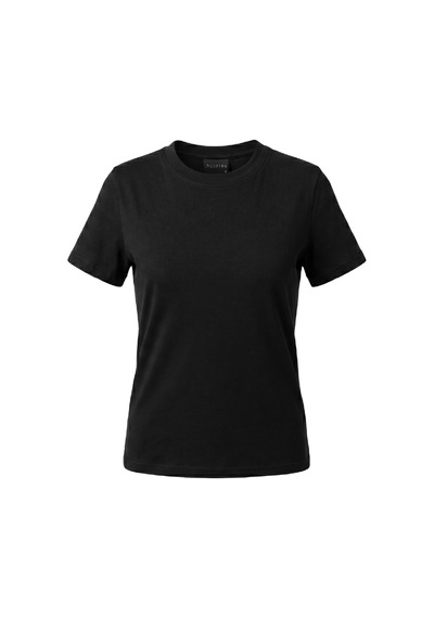 Goffra Kadın Vision Bisiklet Yaka Premium Kalite Yoğun Dokulu Pamuklu T-shirt Siyah W101-r0220-08 Goffra Kadın Vision Bisiklet Yaka Premium Kalite Yoğun Dokulu Pamuklu T-shirt Siyah W101-r0220-08