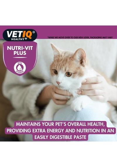 Vet Iq Nutri-Vit Plus For Cats&Kittens Kediler İçin Vitamin & Mineral Takviyesi 70 Gr
