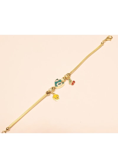 Altın Charm Çocuk Künyesi Guler1002696 Sarı Altın