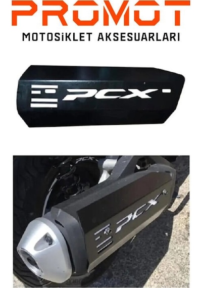 Pcx Uyumlu Egzoz Koruma Siyah Renk 2021-2026 Diğer