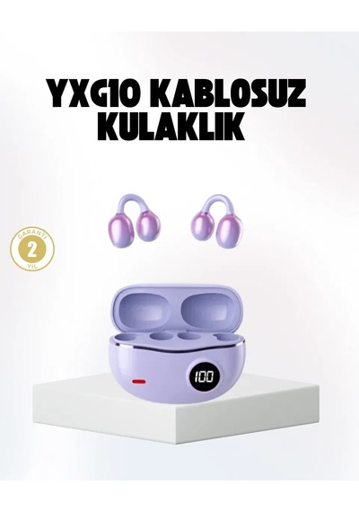 Bluetooth Yxg10 Kulak Arkası Tasarım Cilt Dostu Silikon Hafif Yapı ..