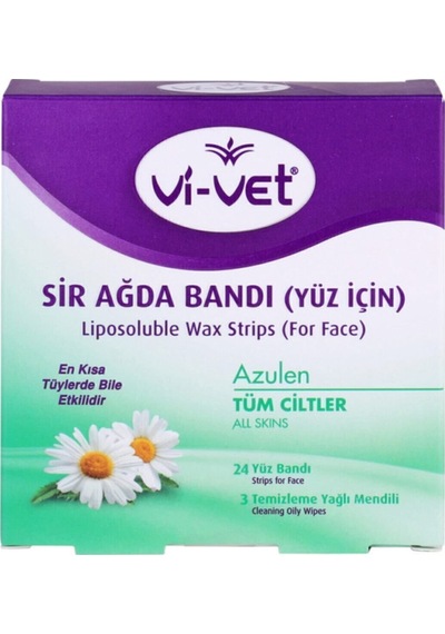 Yüz Sir Ağda Bandı Azulen 24