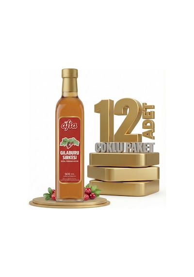 Afia Gilaburu Sirkesi Şişe 12x500 Ml