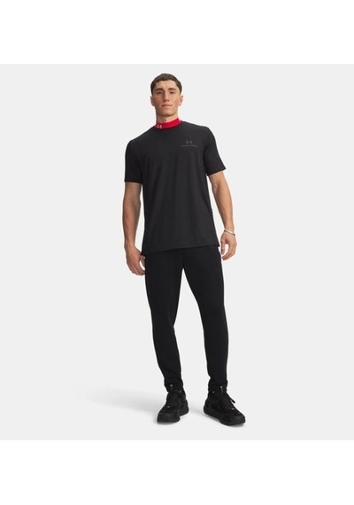 Under Armour Flex Fleece Tapered Pant Ultimate Black / / White Mens 6015043-008 Siyah