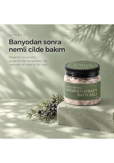 Forest Bathing, Aromaterapik Banyo Tuzu, 250 Ml 285 ML