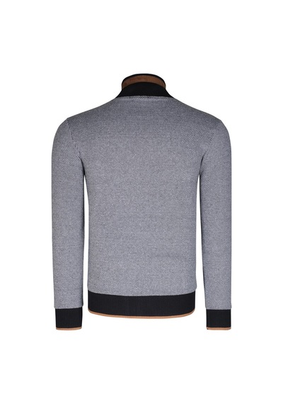 1021 Dewberry Erkek Sweatshırt-açık Dıagonal Siyah Açık Dıagonal Siyah