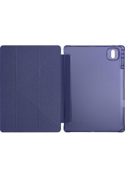 Honor Magic Pad 2 Uyumlu Kalem Bölmeli Uyku Modlu Standlı Trifolding Tablet Kılıfı Kılıf