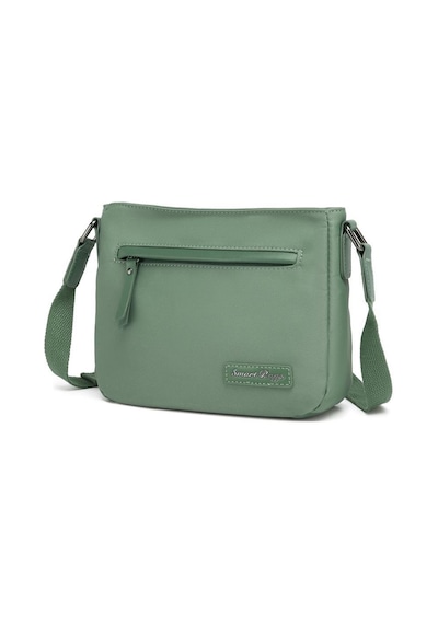 Smart Bags Twill Dimi Kumaş Postacı Kadın Çantası 3324 Yeşil
