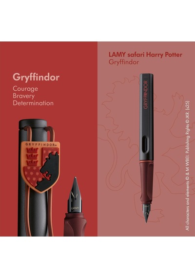 Safari Harry Potter Dolma Kalem Gryffindor F Uç