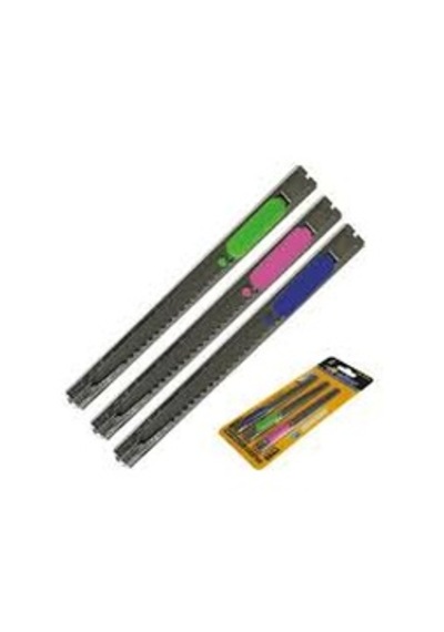 Eltos Mini Maket Bıçağı 3lü 9 Mm Emb003