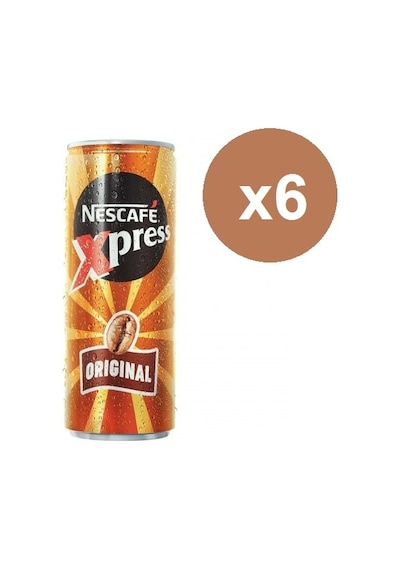 Nescafe xpress White Original Soğuk Kahve 250 ML x 6 Adet