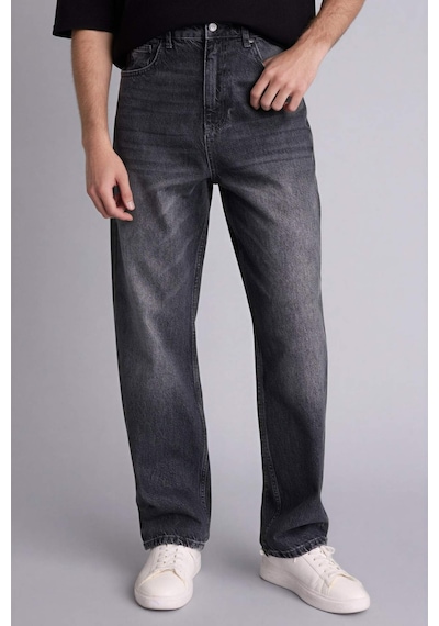 Defacto Baggy Fıt Pantolon Gri