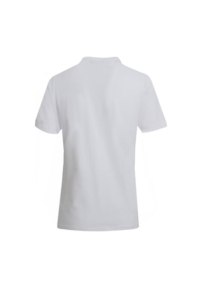 Uki Beyaz Comfort Fit Bisiklet Yaka Basic T-shirt Beyaz