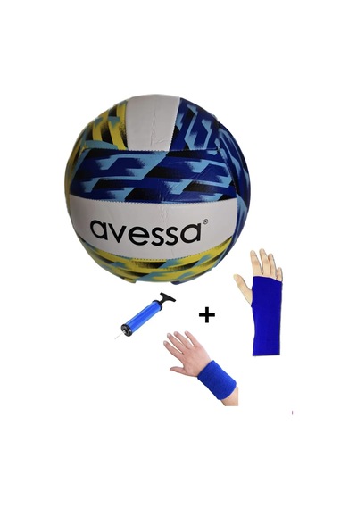 Avessa Dikişli Yumuşak Deri Soft Touch Antrenman Salon Voleybol T Çok Renkli