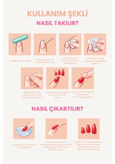 Ayak Takma Tırnak Pro Yapıştırıcı Seti Pro Yapıştırıcı, Törpü, Ahşap Çubuk, Alkollü Mendil