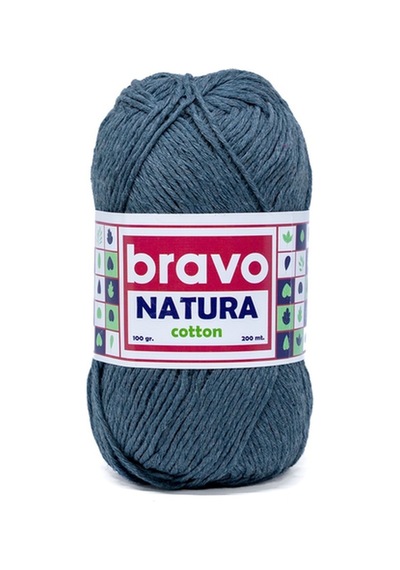 Natura %100 Koton İplik 100 Gram 200 Metre Renk Kodu:205 Petrol Yeşili