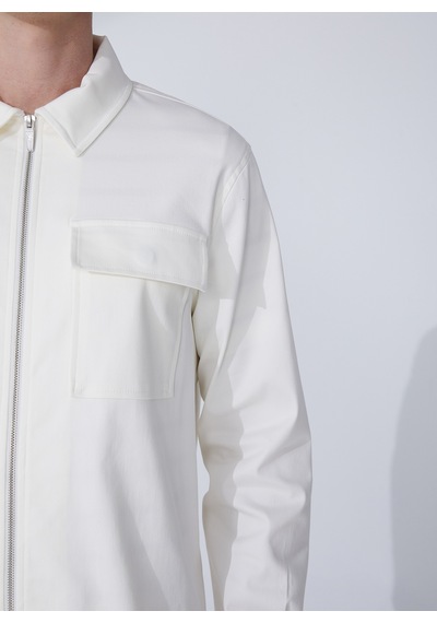 Fabrika Comfort Regular Fit Ekru Erkek Düz Ceket Impreza 1