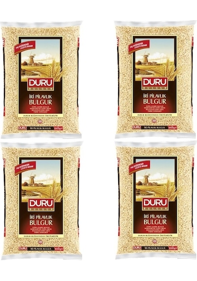 Duru İri Pilavlık Bulgur 4 x 1 KG