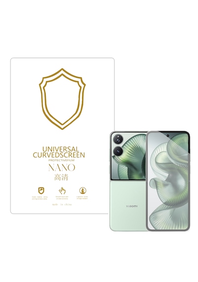 Microcase Xiaomi Mix Flip 2 İle Uyumlu Full Tpu Nano Ön Ekran Koruma Filmi - Ekm101