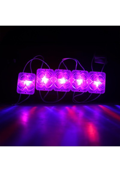 Powermaster Pm-14717 12 Volt 2 Watt Karışık R+b Yanıp Sönen Çakar 4333-3030 Modül Led 43x33x28mm Diğer