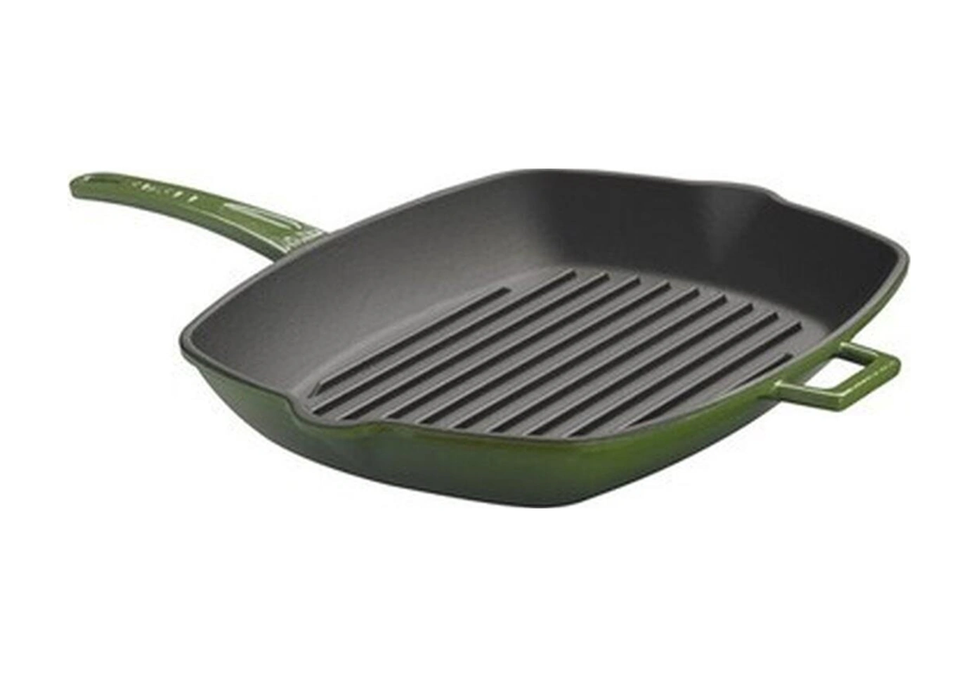 Lava Döküm Izgara Tava 26x32 Cm. Metal Saplı Karışık