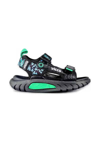 Vicco 332.p26y.179 Konan Patik Siyah-beyaz Erkek Çocuk Sandalet