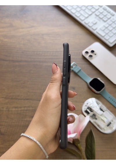 Redmi Note 14 Pro 4g Uyumlu Süper İnce Mat Ultra Thin Silikon Kılıf Siyah
