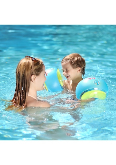 Swimbobo Yüzme Yardımcısı Kolluk Şişme Kolluk Deniz Kolluğu S Mavi Çok Renkli