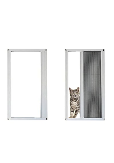 Akordeon Pilise Yırtılmaz Ped Kedi Tüllü Pencere Sineklik Beyaz 70x130 Istenilen Ölçüde En 70'e Kadar / Boy 130'a Kadar