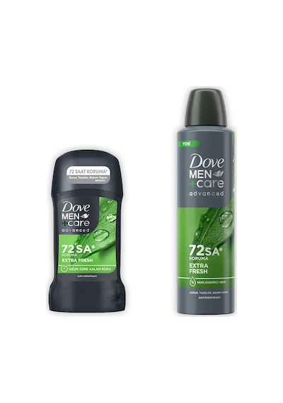 Dove Men +care Advanced Erkek Deodorant Extra Fresh 150 Ml + Extra Fresh Stick 50 Ml