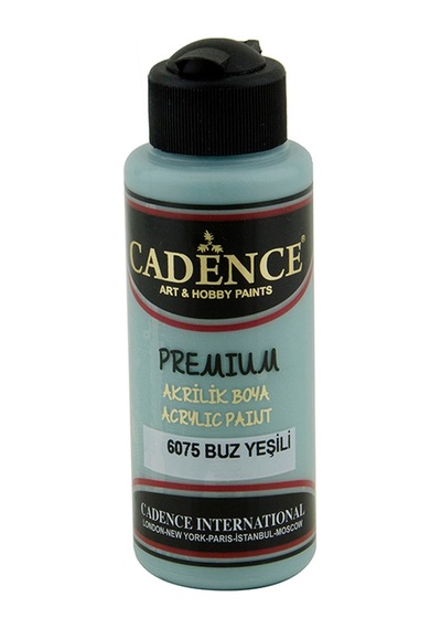 Cadence Premium Akrilik Boya 120Ml 6075 Buz Yeşili