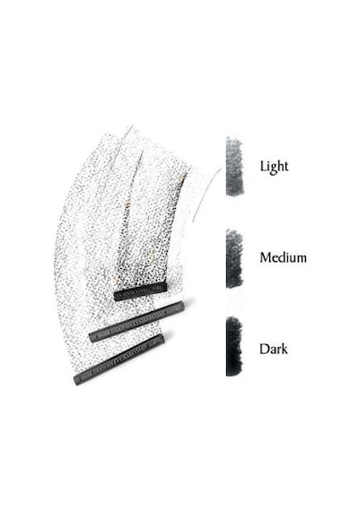 Derwent Charcoal Sıkıştırılmış Kömür Blok Light