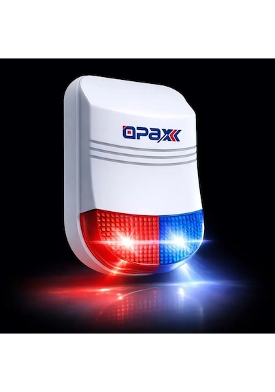 Bgr-06 Ekonomik Alarm Sistemi Siren+pır+manyetik Kontak+2 Adet Kumanda+adaptör