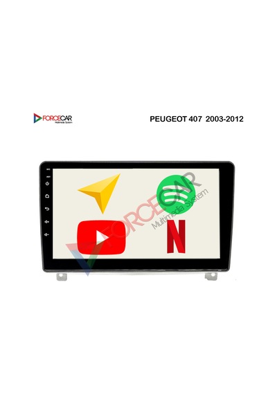 PEUGEOT 407 ANDROİD MULTİMEDYA 2_32 KABLOSUZ CARPLAY