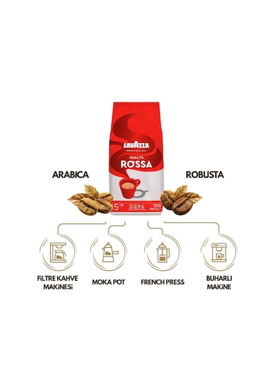 Qualita Rossa Espresso Çekirdek Kahve 1 Kg