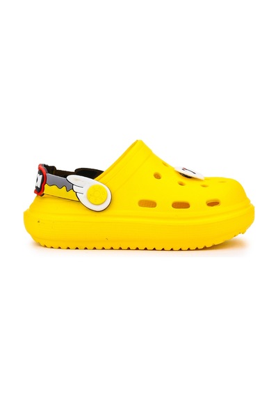 Kiko Kids Twg 755-1 Plaj Havuz Eva Kız Çocuk Terlik Sarı