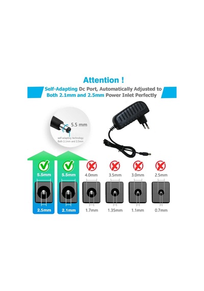 12 Volt 3 Amper Kamera Adaptörü 12v 3a Aadaptör Led Modem