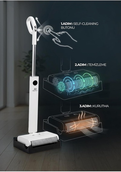 M-210 Islak &amp Kuru Zemin Temizleyici