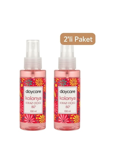Kiraz Çiçeği Kolonya 100 Ml 2 Li Paket