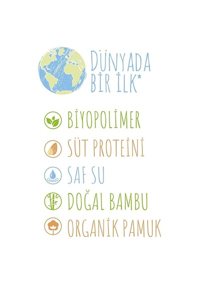 Sleepy Bio Natural Islak Bebek Havlusu 12 X 40'Lı 480 Yaprak