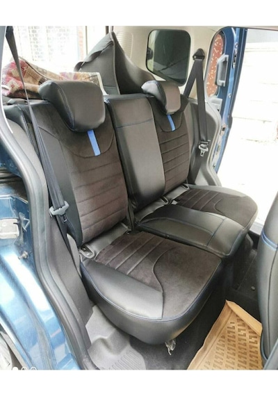 Ford Courier Uyumlu Arka Sırt Arka Oturma 2+1 Oto Koltuk Kılıfı