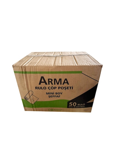 Arma Kimpack Beyaz Mini Boy 40 x 50 CM 20 L Çöp Torbası Poşeti 40 x 40'lı