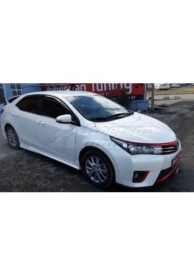 Toyota Corolla Uyumlu Tampon Ekleri-fibersan Tuning
