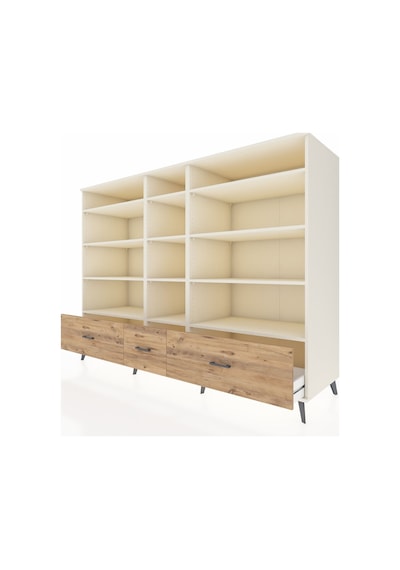 Kronos Dolap 12 Raflı 3 Çekmeceli 220x59x163 Aytaşı-aytaşı/çam Aytası/atlas Çam - Aytası Kronos Dolap 12 Raflı 3 Çekmeceli 220x59x163 Aytaşı-aytaşı/çam Aytası/atlas Çam - Aytası