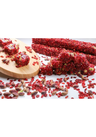 Haluk Aydın Kuruyemiş Nar Aromalı Antep Fıstıklı Zereşkli Lokum 930 G