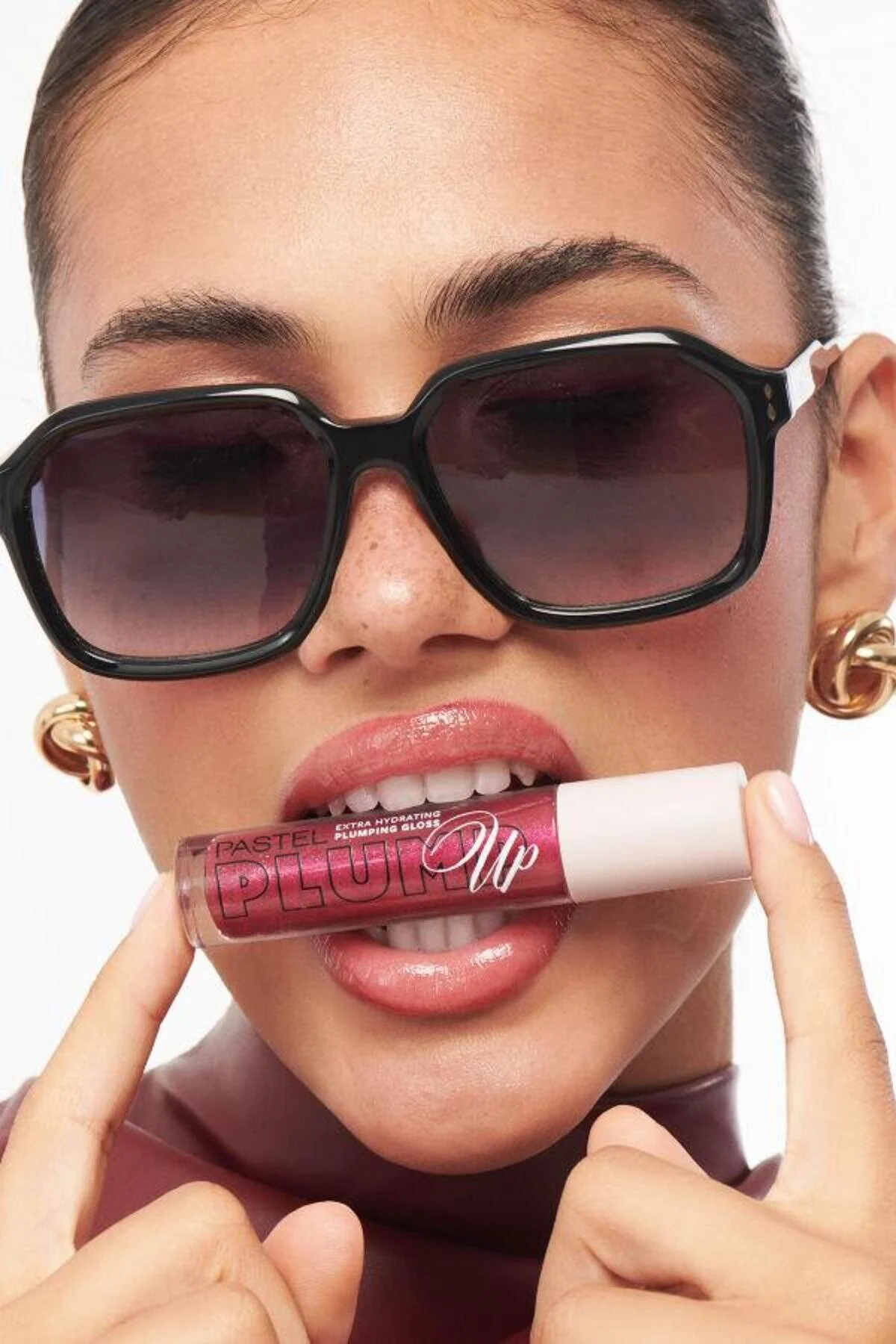 Lip Gloss No:207 Mariposa Işıltılı Canlı Pembe Dudak Parlatıcısı 0