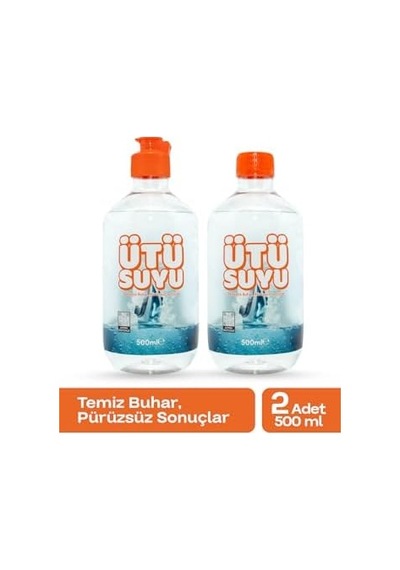 Zahmetsiz, Kolay Ve Hızlı Ütüleme 2 Adet 500 Ml - Ütü, Buhar Kazanlı Ütü Ve Kırışık Giderici Ütüler Için Zahmetsiz, Kolay Ve Hızlı Ütüleme %0 Kimyasal