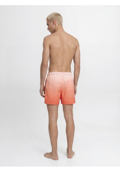 Jack & Jones Jack Jones Beli Lastikli Erkek Deniz Şortu 12291438 Kırmızı
