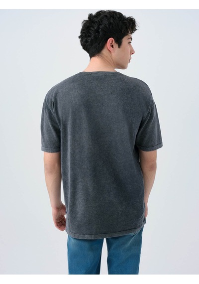 Loft İndigo Erkek T-shirt Lf2039337 Indigo