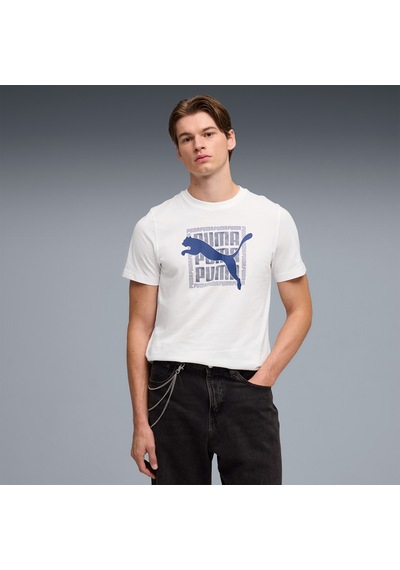 Puma Graphic Erkek Beyaz T-shirt 691775